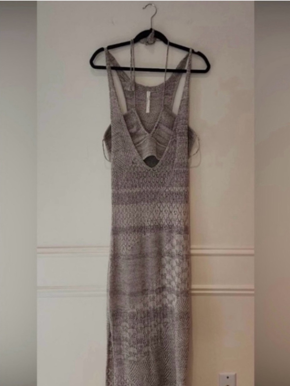 Anthropologie 2 Piece
Resort Knit Dress
Coverup + Crop Top NWT